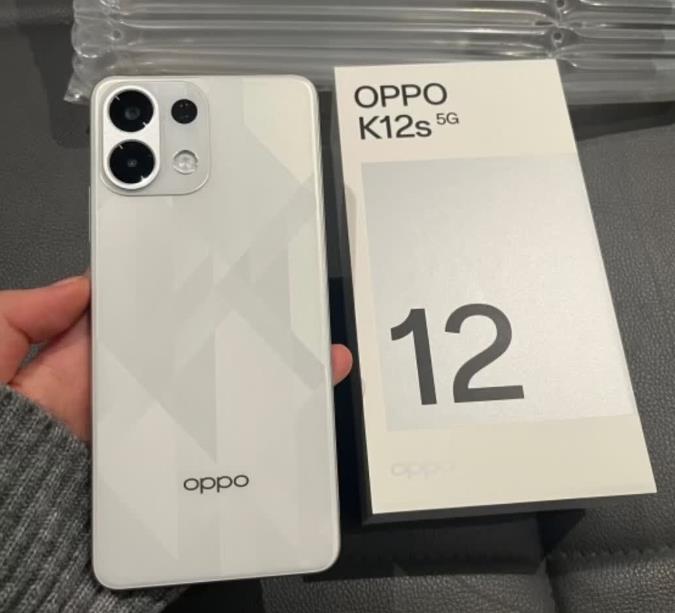 OPPO K12s 8GB+256GB 玫瑰紫 7000mAh长续航大电池 OLED 直屏 骁龙学生 5G 游戏千元新款手机 国家补贴